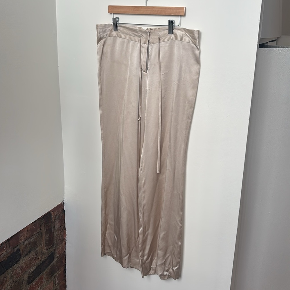 Michelle Farmer silk pants size small